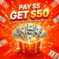 Pay $5, Get $50 Off